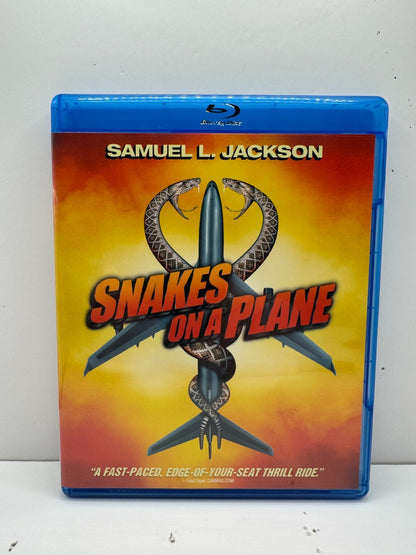 Snakes on a Plane (Blu-ray) Samuel L. Jackson Action Good Condition!!!