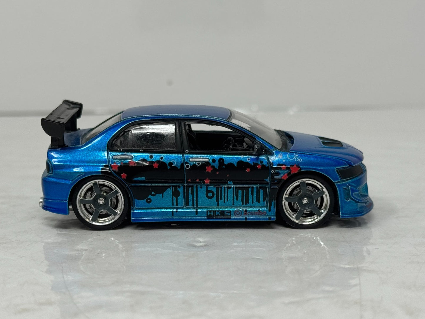 RC2 Joyride Tokyo Drift 2005 Mitsubishi Lancer Evolution VIII 1:64 Diecast Blue