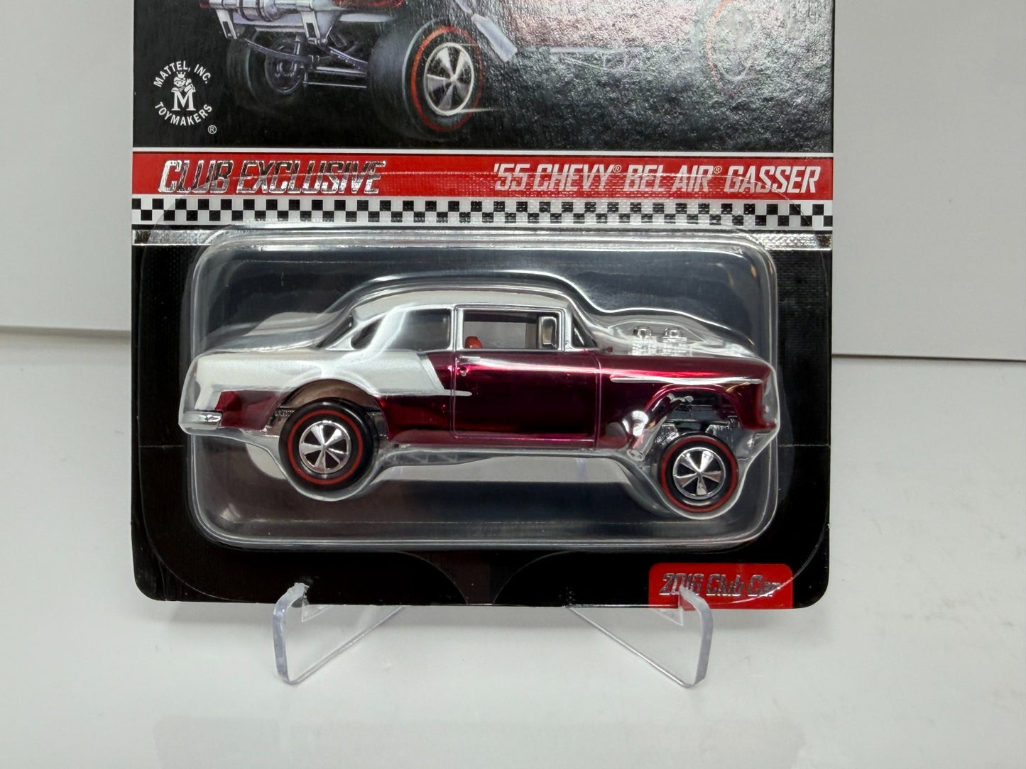 Hot Wheels RLC Red Line Club 2016 Club 1955 Chevy Bel Air Gasser 1:64 Diecast