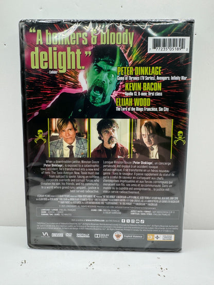 The Toxic Avenger (DVD) Peter Dinklage Comedy Horror New and Sealed!!!