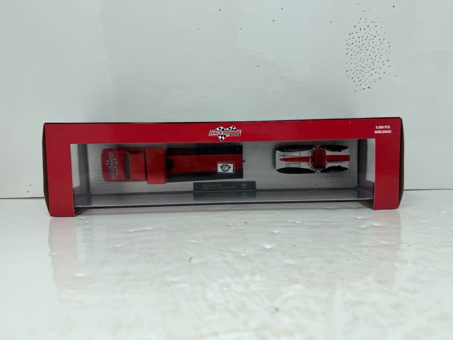 M2 Machines Race Winning 1959 Chevy Corvette XP-86 & Chevy Truck 1:64 Diecast