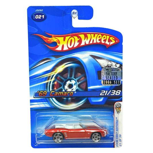 Hot Wheels First Editions 1969 Chevy Camaro 1:64 Diecast Factory Sealed