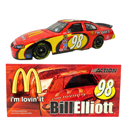Action NASCAR Bill Elliott #98 McDonald's 2004 Dodge Intrepid 1:24 Diecast