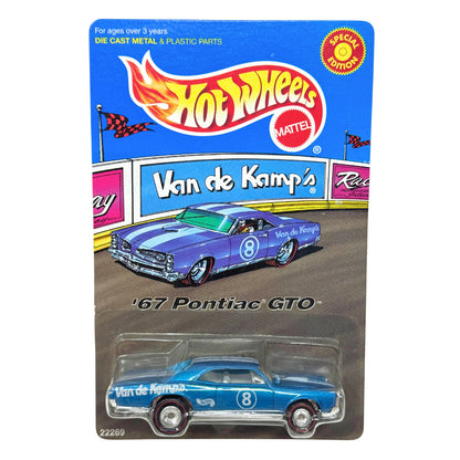 Hot Wheels Van de Kamp’s 1967 Pontiac GTO 1:64 Diecast Real Riders