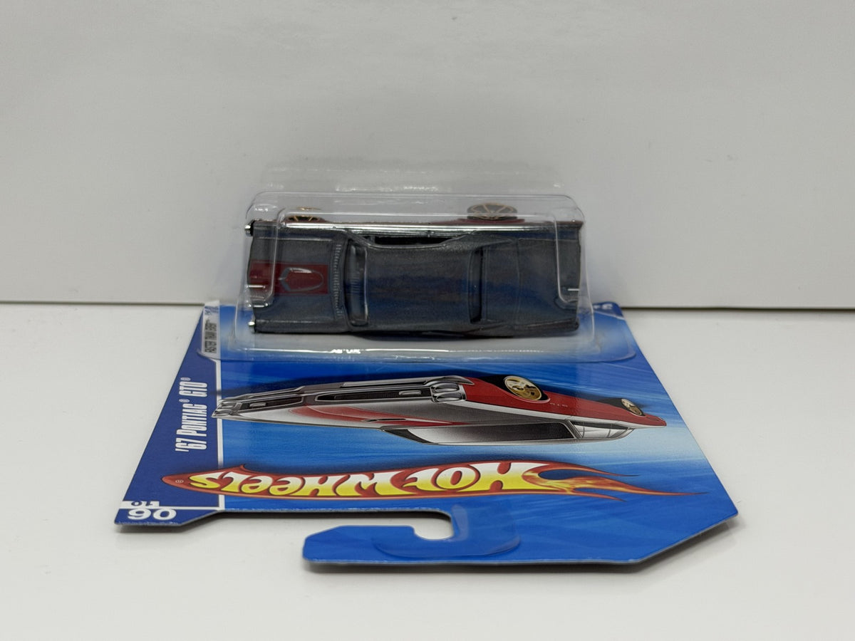 Hot Wheels Faster Than Ever 1967 Pontiac GTO 1:64 Diecast Red Silver