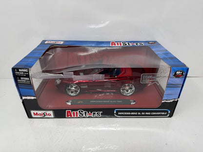 Maisto All Stars Mercedes-Benz SL55 AMG Convertible 1:18 Diecast Blingz Wheels