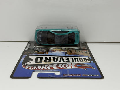 Hot Wheels Boulevard Honda Civic Coupe 1:64 Diecast Real Riders Aqua