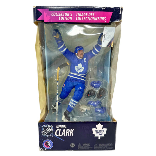McFarlane NHL Wendel Clark Toronto Maple Leafs Canadian Tire Series 1 Figure