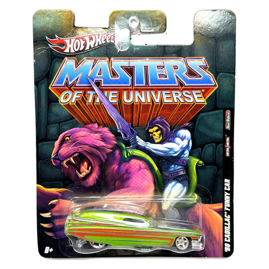 Hot Wheels Masters of the Universe Cadillac Funny Car 1:64 Diecast Real Riders