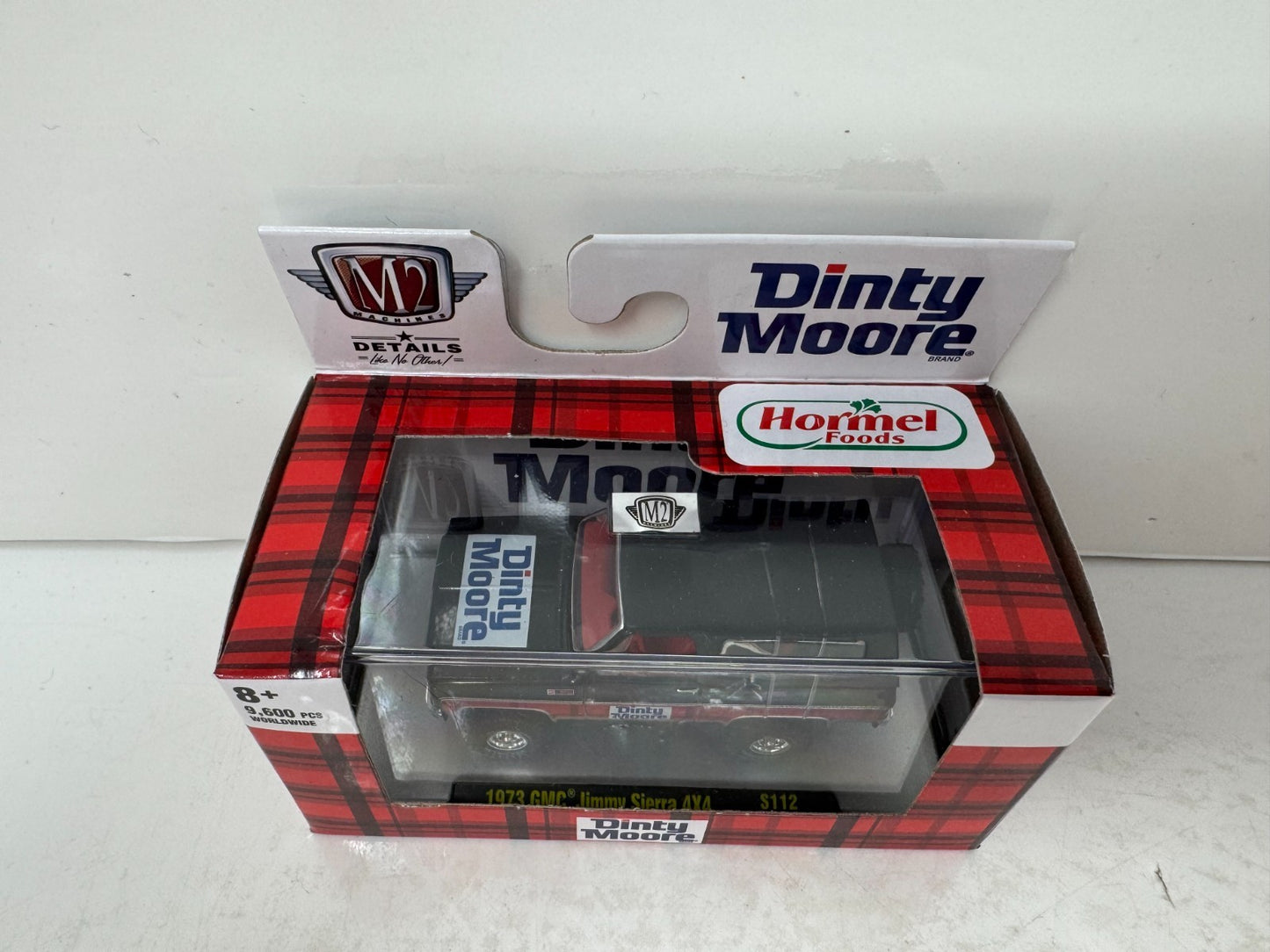 M2 Machines Dinty Moore 1973 GMC Jimmy Sierra 4x4 1:64 Diecast