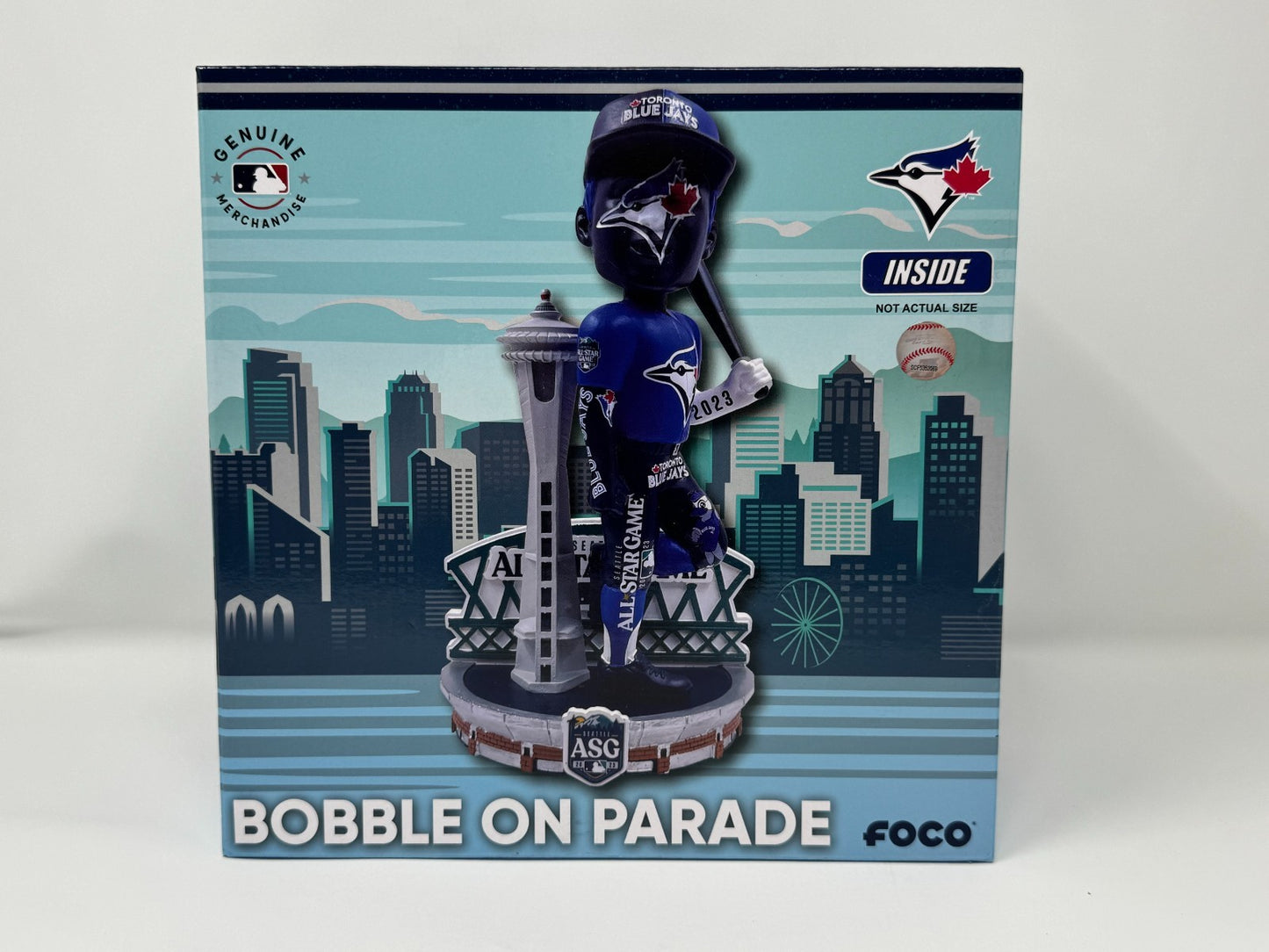 FOCO MLB Toronto Blue Jays 2023 All Star Game Bobble On Parade Bobblehead