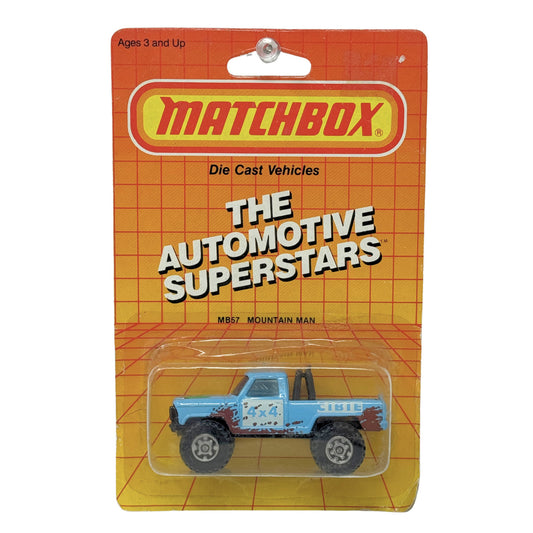 Matchbox Automotive Superstars Mountain Man 4x4 Pickup 1:64 Diecast