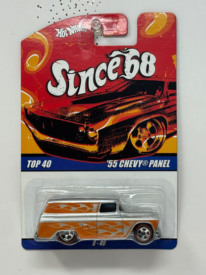 Hot Wheels Since '68 Top 40 1955 Chevy Panel Van 1:64 Diecast