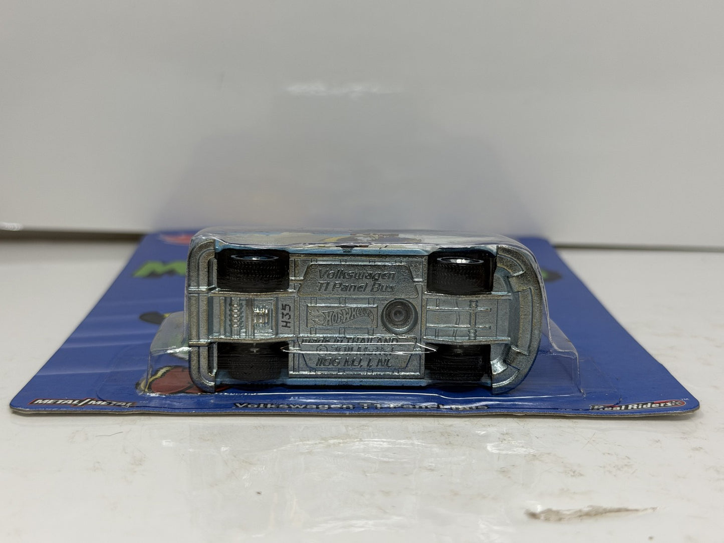 Hot Wheels Super Mario World Volkswagen T1 Panel Bus 1:64 Diecast Real Riders