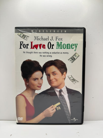For Love or Money (DVD) Michael J Fox Romance Comedy
