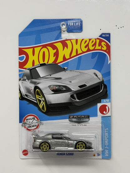 Hot Wheels ZAMAC HW J-Imports Honda S2000 1:64 Diecast