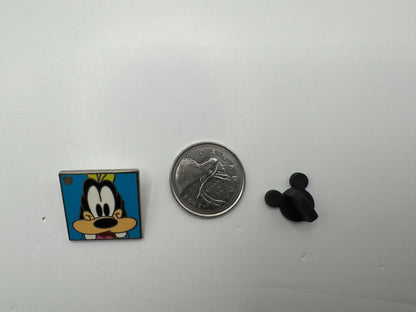 DLR Disney Goofy Character Faces Hidden Mickey Trading Pin DC2S8