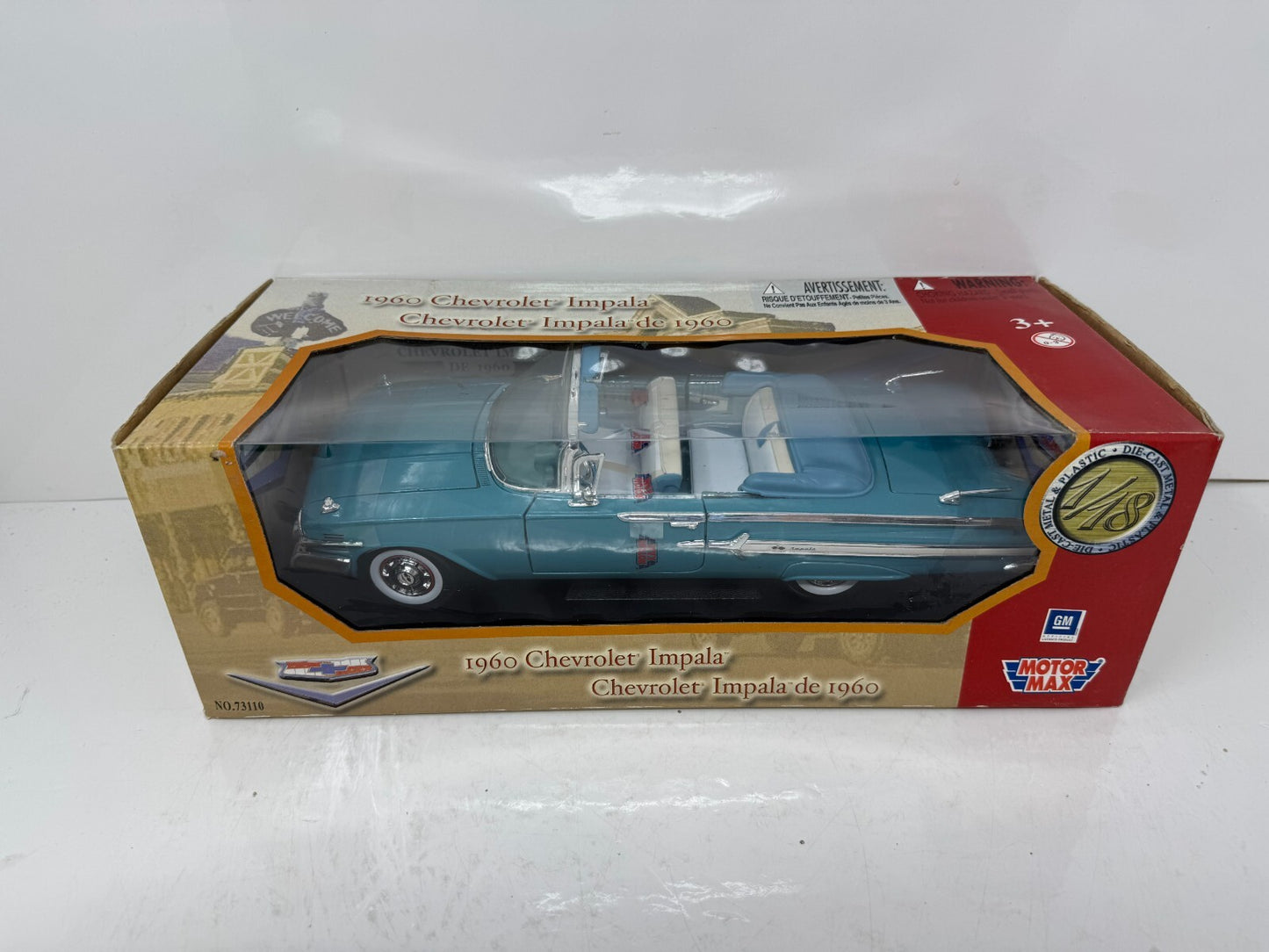Motormax 1960 Chevrolet Impala 1:18 Diecast