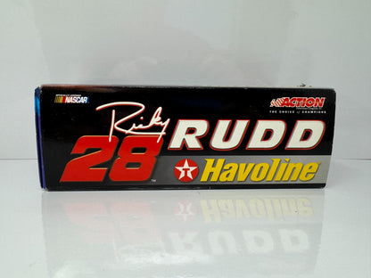 Action NASCAR Ricky Rudd #28 Texaco 2001 Ford Taurus BANK 1:24 Diecast