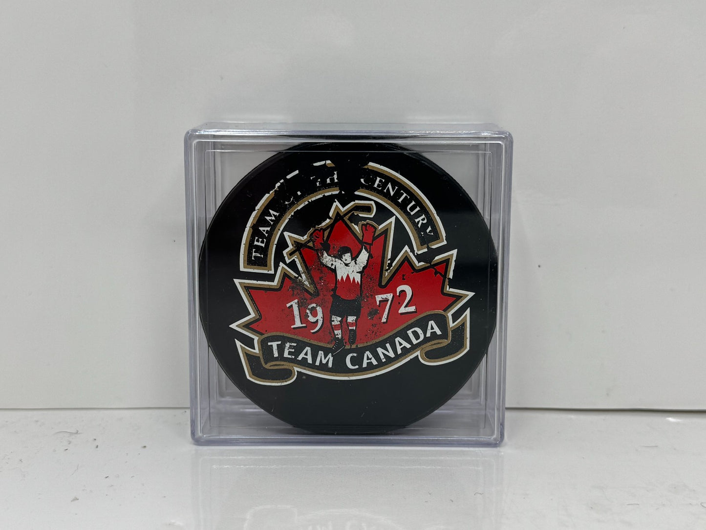 Gilbert Perreault Team Canada 1972 Summit Series Commemorative Hockey Puck