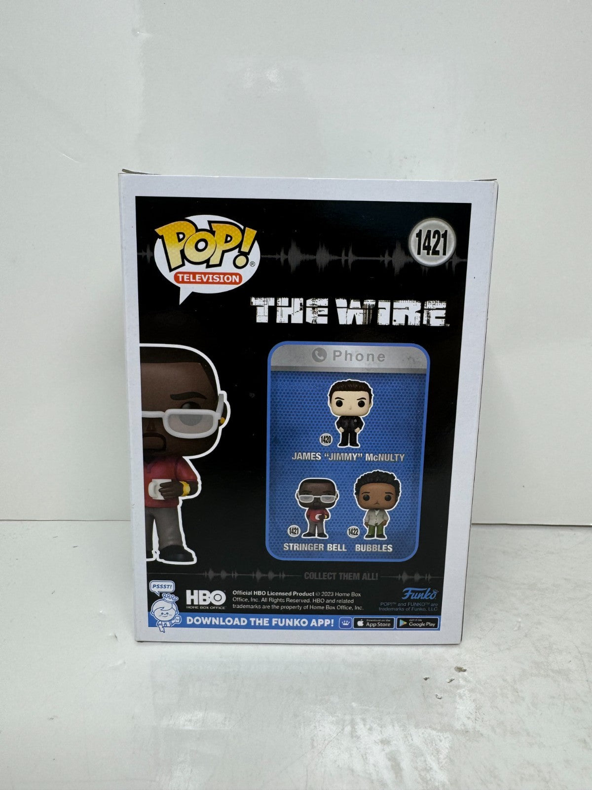 Funko Pop! Television The Wire Stringer Bell #1421 TV Vinyl Figure HBO Collector
