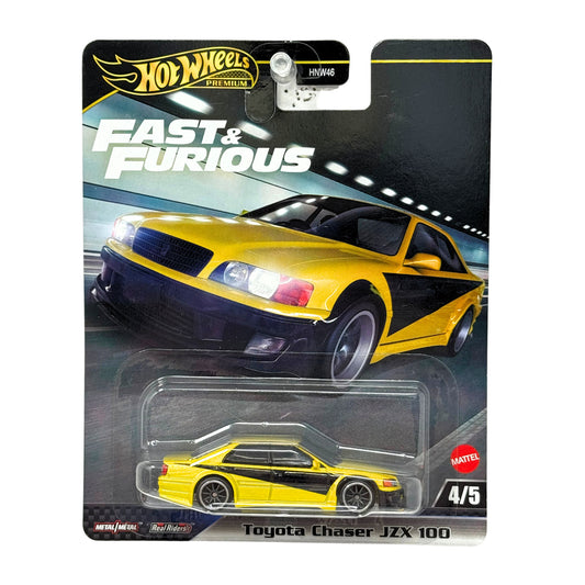 Hot Wheels Premium Fast & Furious Toyota Chaser JZX100 1:64 Diecast