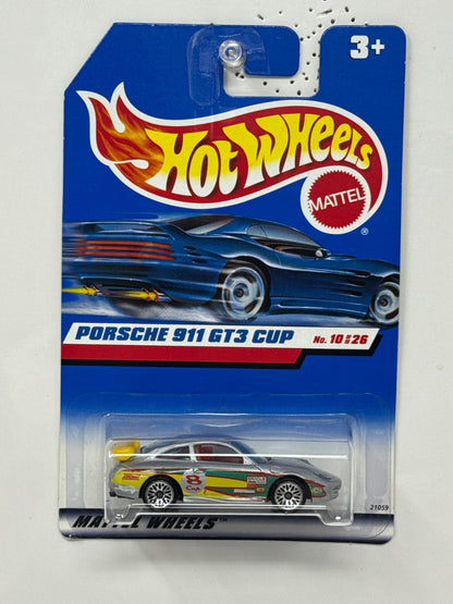 Hot Wheels Porsche 911 GT3 Cup 1:64 Diecast Silver
