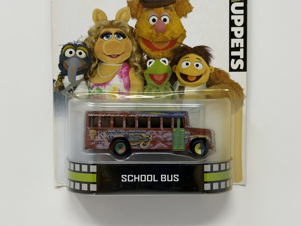 Hot Wheels Retro Entertainment The Muppets School Bus 1:64 Diecast