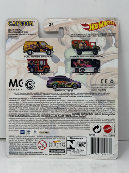 Hot Wheels Street Fighter V Hiway Hauler 1:64 Diecast Real Riders