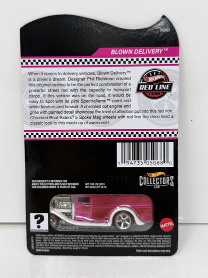 Hot Wheels RLC Red Line Club Blown Delivery Club Exclusive 1:64 Diecast