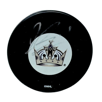 Jonathan Bernier Los Angeles Kings Signed NHL Autograph Puck Silver Auto