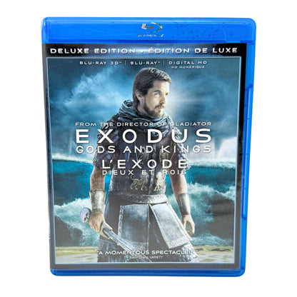 Exodus: Gods and Kings (3D Blu-ray) Christian Bale Epic Action Drama