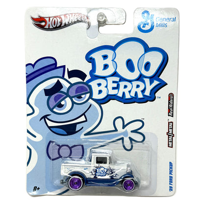 Hot Wheels General Mills Boo Berry 1929 Ford Pickup 1:64 Diecast Real Riders