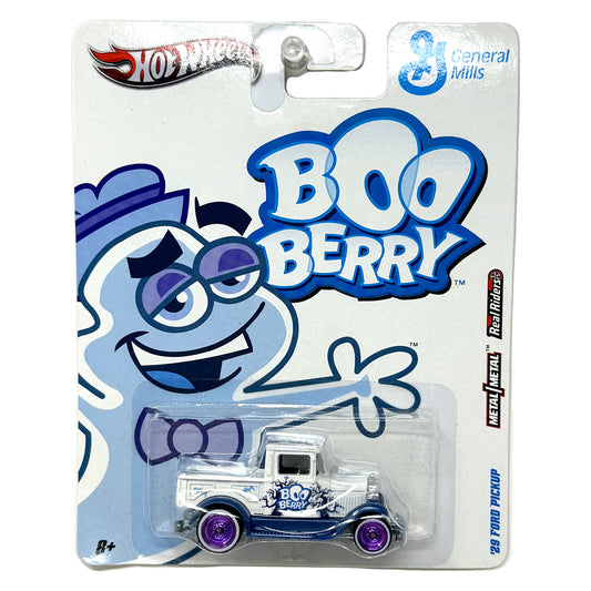 Hot Wheels General Mills Boo Berry 1929 Ford Pickup 1:64 Diecast Real Riders