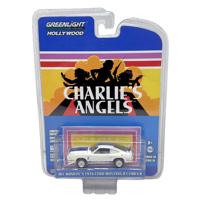 Greenlight Hollywood Charlie’s Angels 1976 Ford Mustang II Cobra II 1:64 Diecast