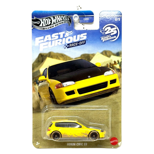 Hot Wheels Fast & Furious Race-Off Honda Civic EG 1:64 Diecast