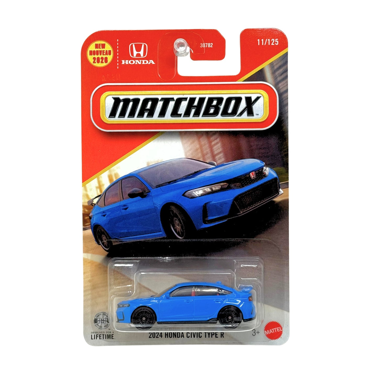 Matchbox 2024 Honda Civic Type R 1:64 Diecast Blue