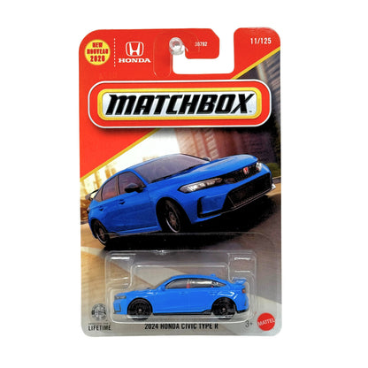 Matchbox 2024 Honda Civic Type R 1:64 Diecast Blue