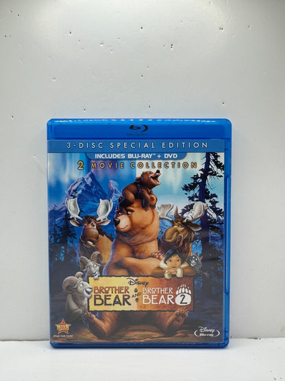 Brother Bear Double Feature (Blu-ray) Disney Animation