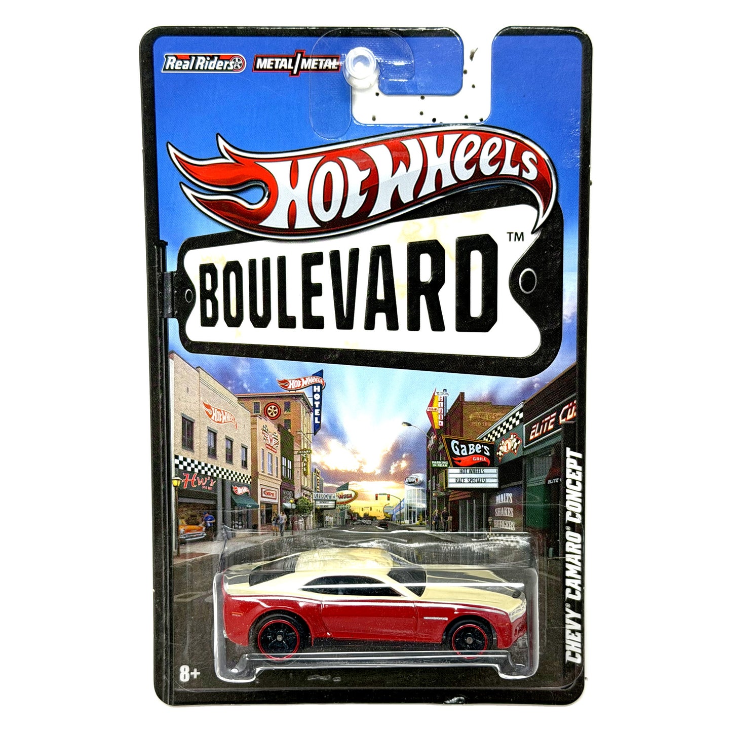 Hot Wheels Boulevard Chevy Camaro Concept 1:64 Diecast Real Riders