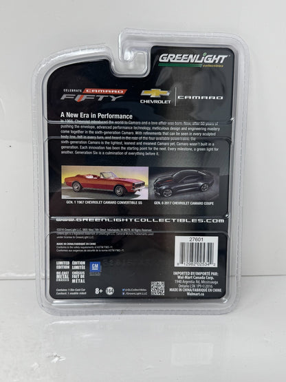 Greenlight 2017 50th Anniversary Edition Chevrolet Camaro 1:64 Diecast