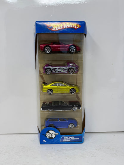 Hot Wheels Dual Cool 5-Car Gift Pack 1:64 Diecast w/ Honda Civic Si