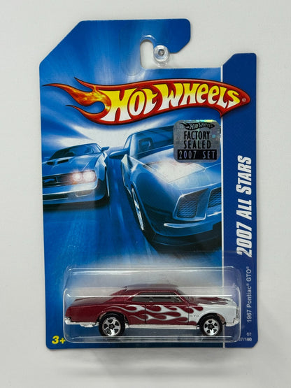 Hot Wheels All Stars 1967 Pontiac GTO 1:64 Diecast Factory Sealed