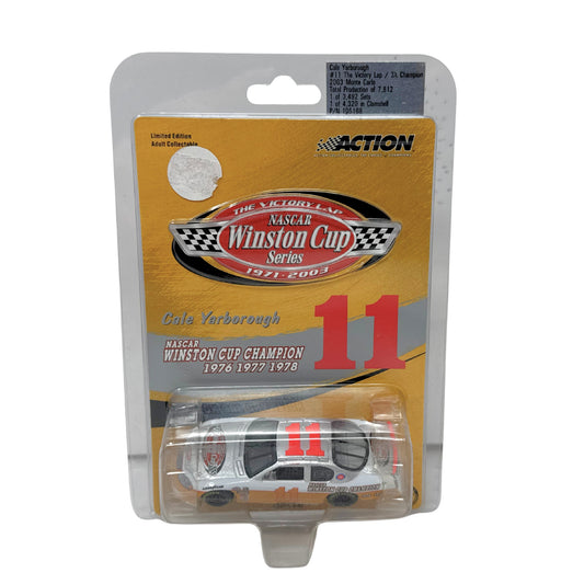 Action Nascar #11 Cale Yarborough Victory Lap Champion Monte Carlo 1:64 Diecast