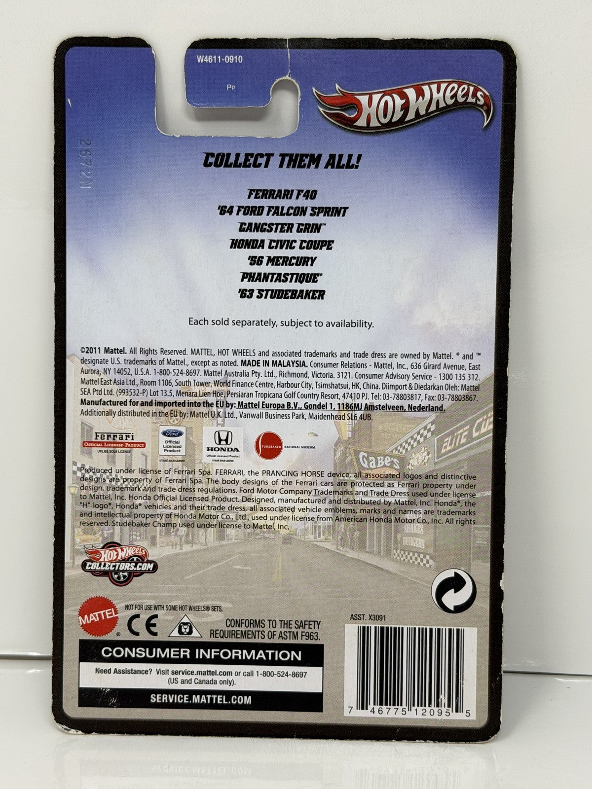 Hot Wheels Boulevard Honda Civic Coupe 1:64 Diecast Real Riders