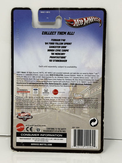 Hot Wheels Boulevard Honda Civic Coupe 1:64 Diecast Real Riders