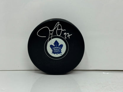 Joe Thornton Toronto Maple Leafs Signed NHL Autograph Puck Silver Auto COA D&A's