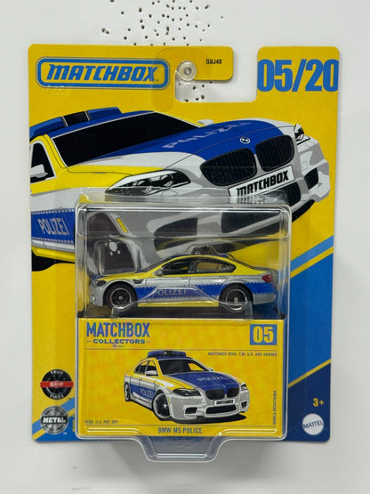 Matchbox Collectors BMW M5 Police 1:64 Diecast