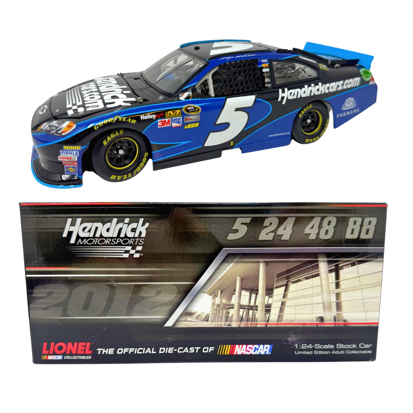 Lionel NASCAR Kasey Kahne #5 HendrickCars.com 2012 Chevrolet Impala 1:24 Diecast