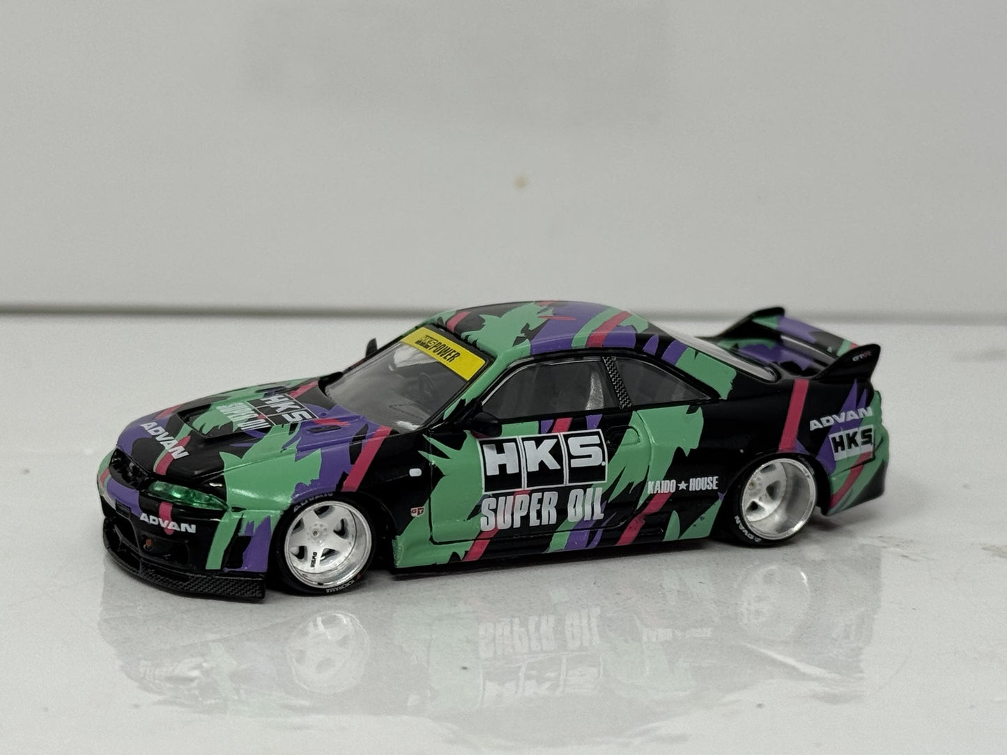 Kaido House MINI GT Nissan Skyline GT-R (R33) HKS Power 1:64 Diecast